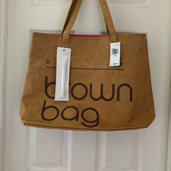 Bloomingdale’s Bloomingdales Big Brown Bag Paper Shopping Gift Bag Personalized - Picture 2 of 4